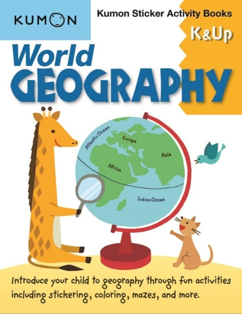 World Geography K & Up: Sticker Activity Book