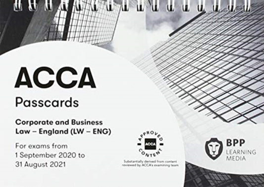 ACCA Corporate and Business Law (English): Passcards