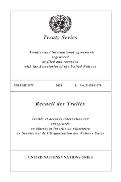 Treaty Series 2972 (English/French Edition)