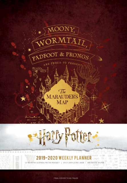 Harry Potter 2019-2020 Weekly Planner