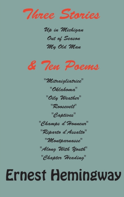 Three stories and ten poems