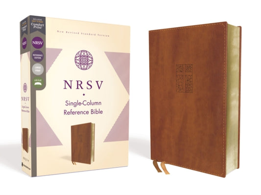 NRSV, Single-Column Reference Bible, Leathersoft, Brown