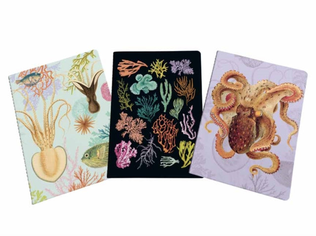 Art of Nature: Under the Sea Sewn Notebook Collection