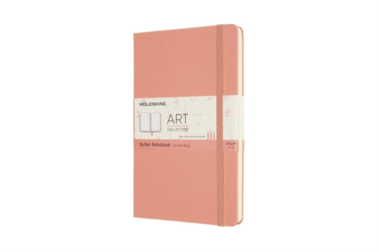 Moleskine Art Large Bullet Notebook: Coral Pink