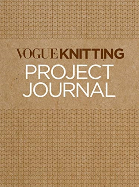 Vogue  Knitting Project Journal