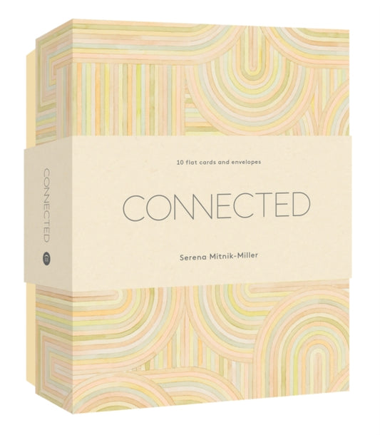 Connected Notecards: Ten Flat Cards & Envelopes