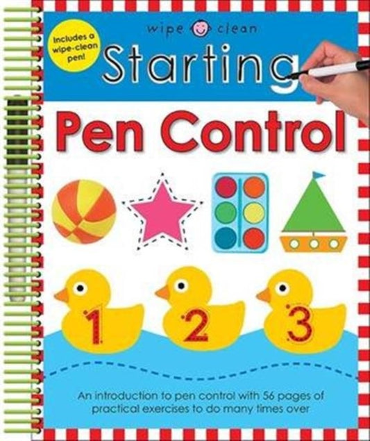 Starting Pen Control: Wipe Clean Spirals