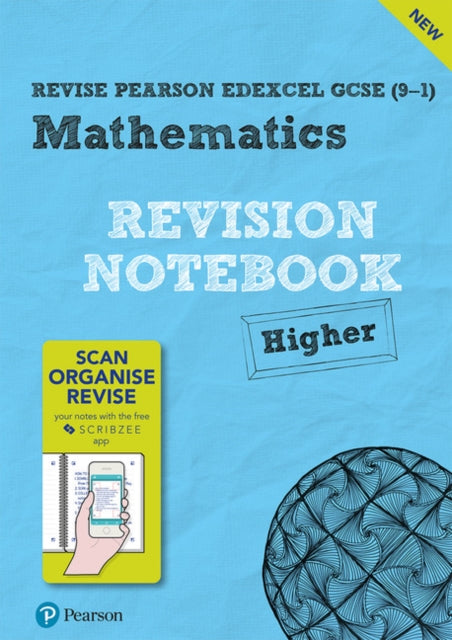 Pearson REVISE Edexcel GCSE (9-1) Maths Higher Revision Notebook: for home learning, 2021 assessments and 2022 exams