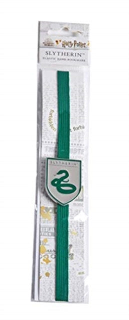 Harry Potter: Slytherin Elastic Band Bookmark