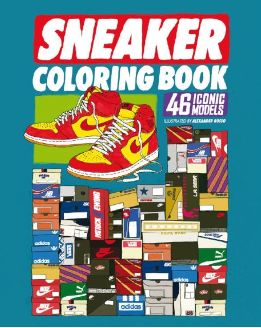 Sneaker Coloring Book