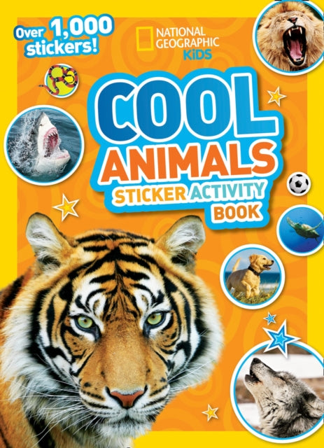 Cool Animals Sticker Activity Book: Over 1,000 Stickers!