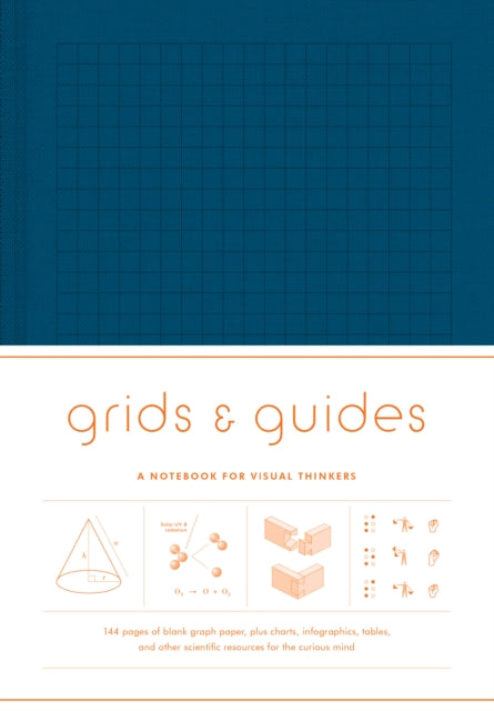 Grids & Guides (Navy) Notebook: Navy