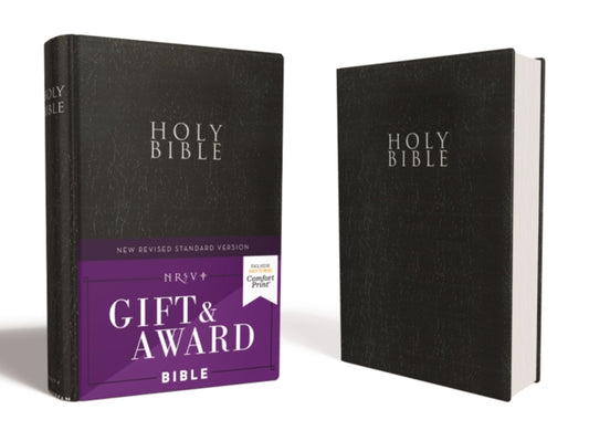 NRSV, Gift and Award Bible, Leather-Look, Black, Comfort Print