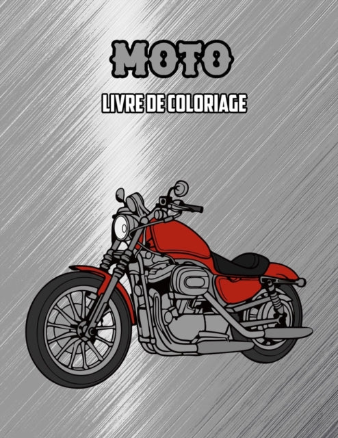 Moto Livre de Coloriage