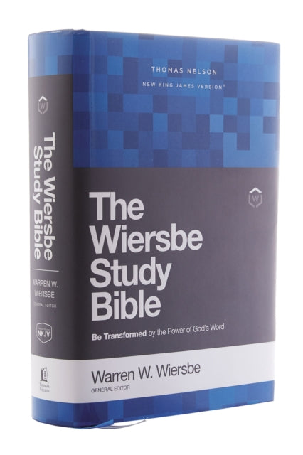 NKJV, Wiersbe Study Bible, Hardcover, Red Letter