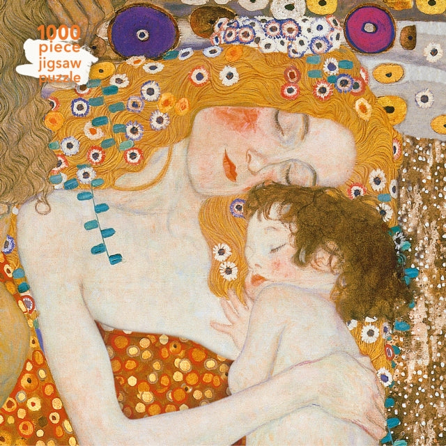 Adult Jigsaw Puzzle Gustav Klimt: Three Ages of Woman: 1000-piece Jigsaw Puzzles
