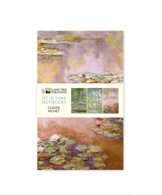 Claude Monet Mini Notebook Collection