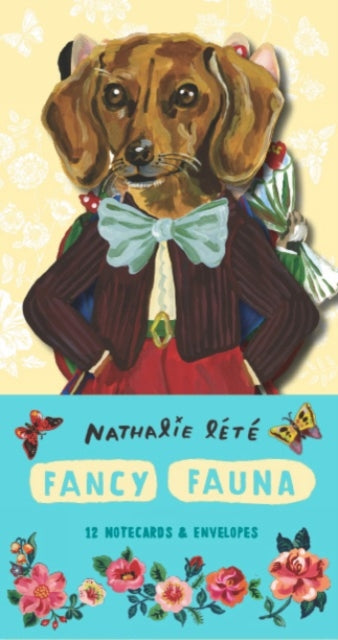 Fancy Fauna: 12 Notecards & Envelopes