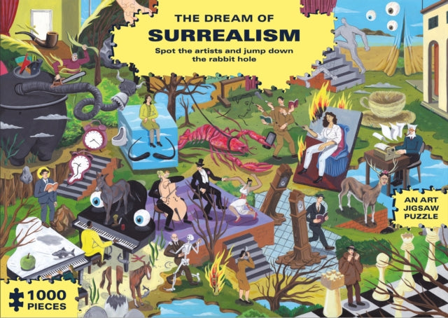 Dream of Surrealism (1000-Piece Art History Jigsaw Puzzle): 1000-Piece Art History Jigsaw Puzzle