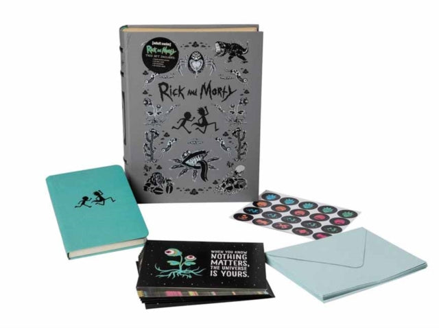 Rick and Morty Deluxe Note Card Set: With Keepsake Book Box