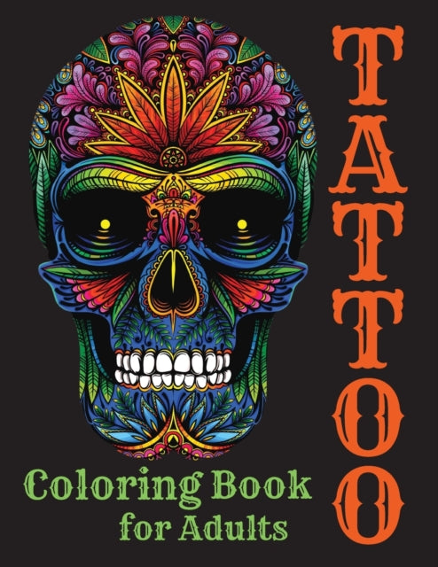 Tattoo Coloring Book for Adults