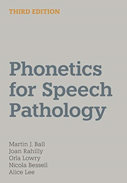 Phonetics for Speech Pathology