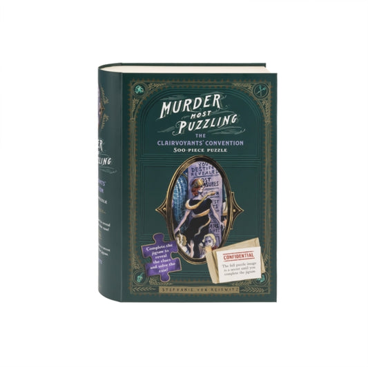 Murder Most Puzzling The Clairvoyants' Convention 500-Piece Puzzle