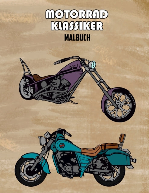 Motorrad-Klassiker Malbuch: Volume 1