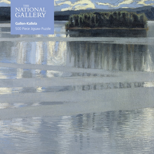 Adult Jigsaw Puzzle National Gallery: Lake Keitele by Akseli Gallen-Kallela (500 pieces): 500-piece Jigsaw Puzzles