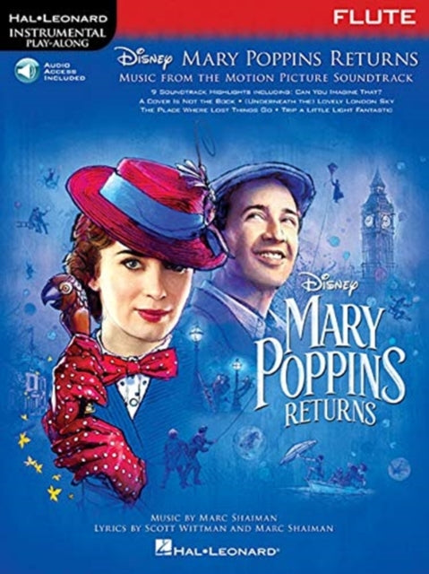 Mary Poppins Returns for Flute: Instrumental Play-Along (R) Series