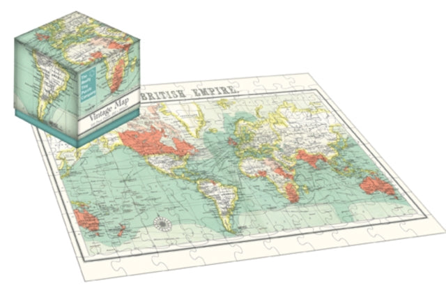 Vintage Map 100 Piece Jigsaw