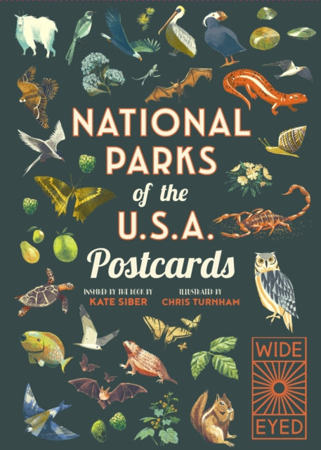 National Parks of the USA Postcards