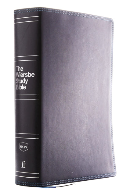 NKJV, Wiersbe Study Bible, Leathersoft, Black