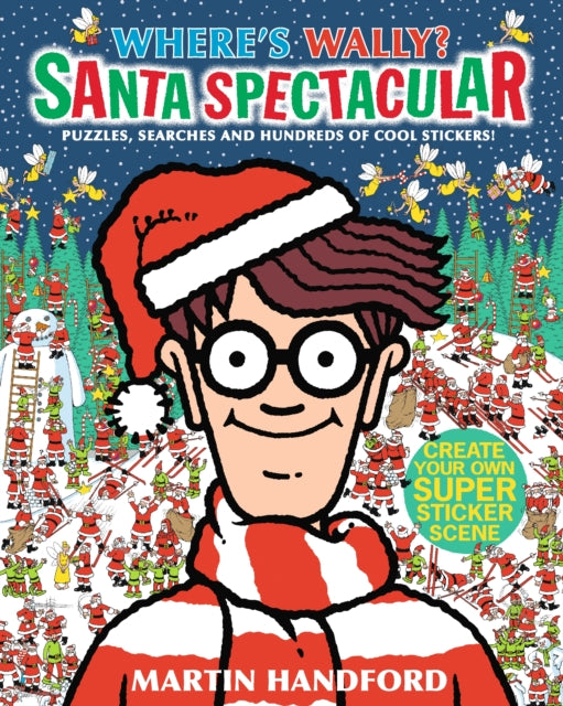 Where's Wally? Santa Spectacular Sticker Activity Book