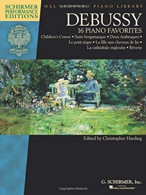 Debussy - 16 Piano Favorites: Edited by Christopher Harding