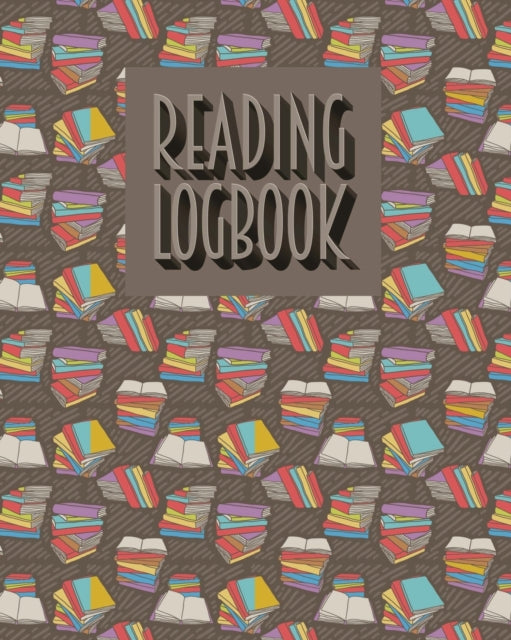 Reading Logbook: Book Review Journal, Reading Tracker Diary and Notebook, Great Gift for Book Lovers, White Paper