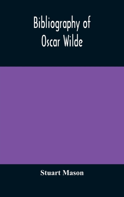 Bibliography of Oscar Wilde