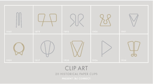 Clip Art Paperclips: 20 Historical Paper Clips