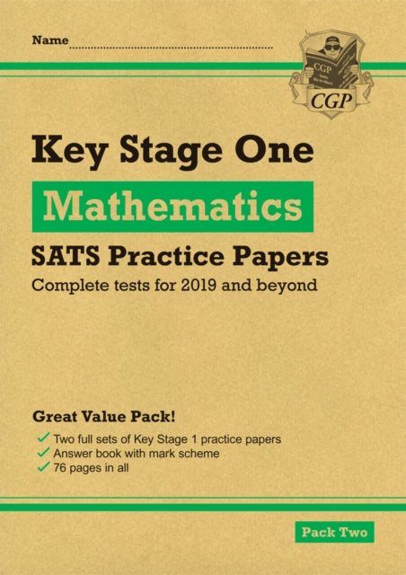 KS1 Maths SATS Practice Papers: Pack 2 (for the 2022 tests)