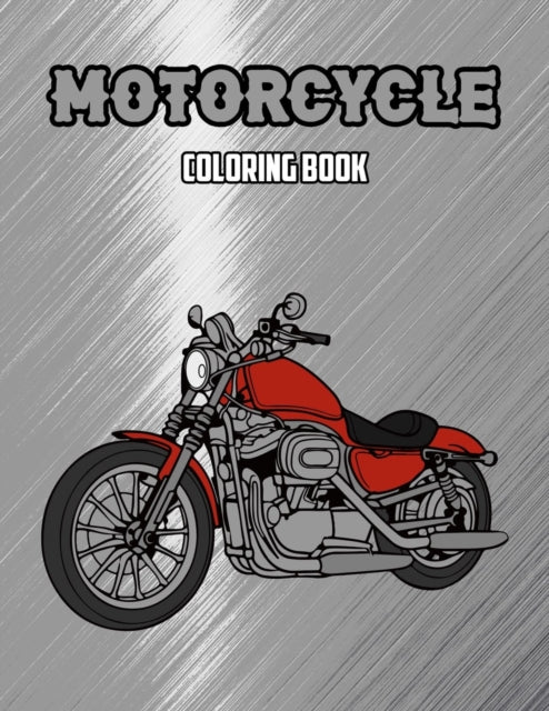 Motorcycle Coloring Book