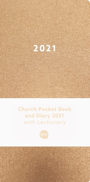 Church Pocket Book and Diary 2021 Bronze