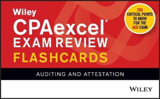 Wiley CPAexcel Exam Review 2021 Flashcards: Auditing and Attestation
