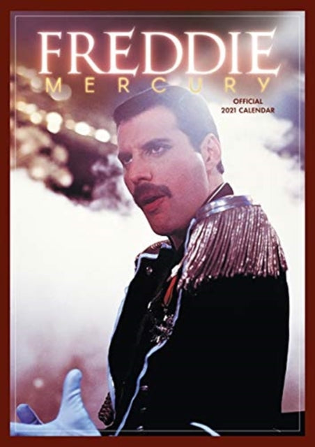 Freddie Mercury 2021 Calendar - Official A3 Wall Format Calendar