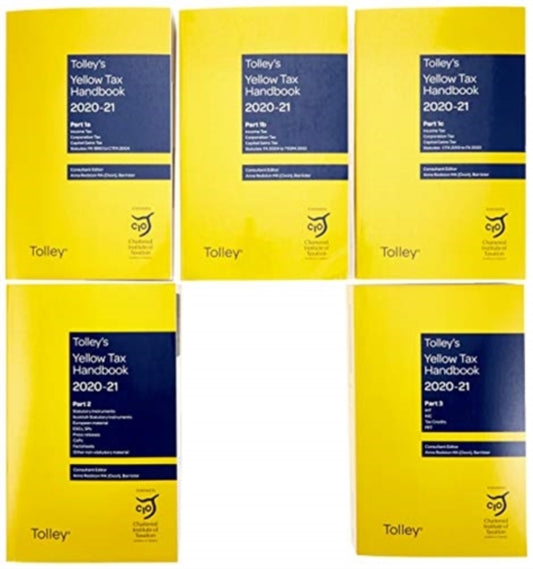 Tolley's Yellow Tax Handbook 2020-21