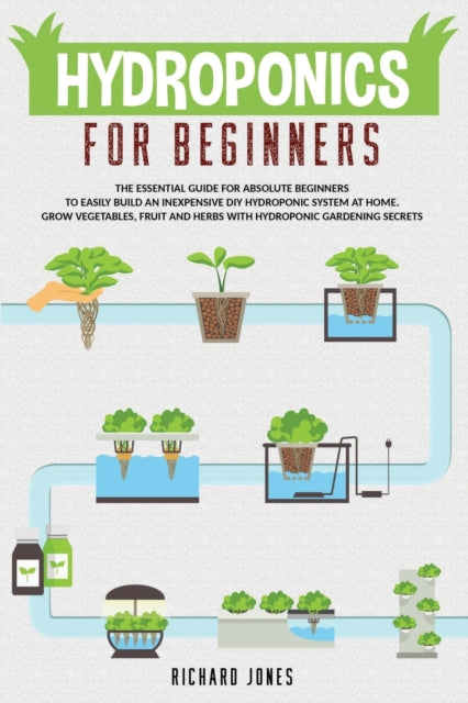 Hydroponics For Beginners: The Essential Guide For Absolute Beginners To Easily Build An Inexpensive DIY Hydroponic System At Home. Grow Vegetables, Fruit And Herbs With Hydroponic Gardening Secrets