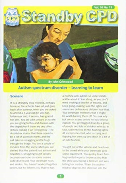 Vol 10, Issue 11: Autism Spectrum Disord