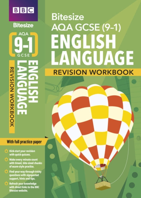 BBC Bitesize AQA GCSE (9-1) English Language Workbook for home learning, 2021 assessments and 2022 exams
