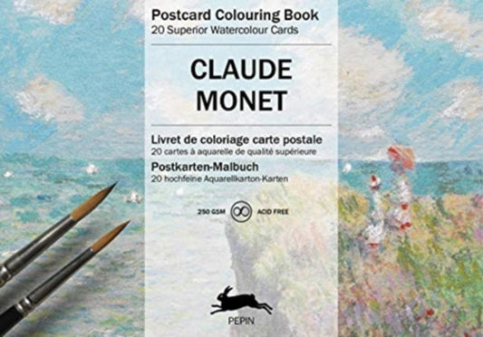 Claude Monet: Postcard Colouring Book