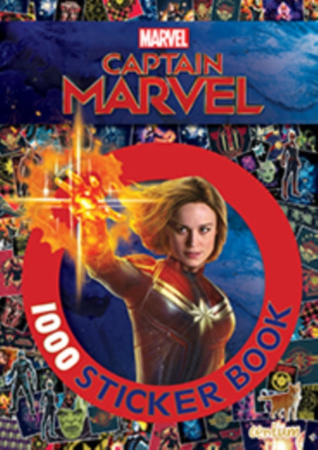 Captain Marvel 1000 Sticker Book