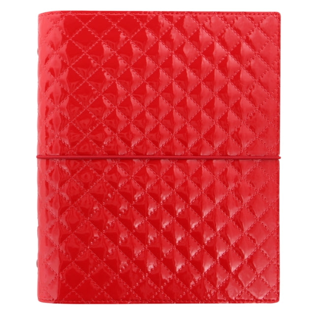 Filofax A5 Domino Luxe red organiser